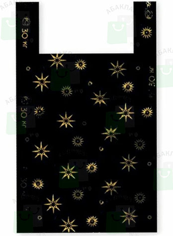30+15x60 17 мкм Звёзды 100 шт.