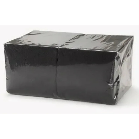 Салфетка 24x24 см черная (250 листов)